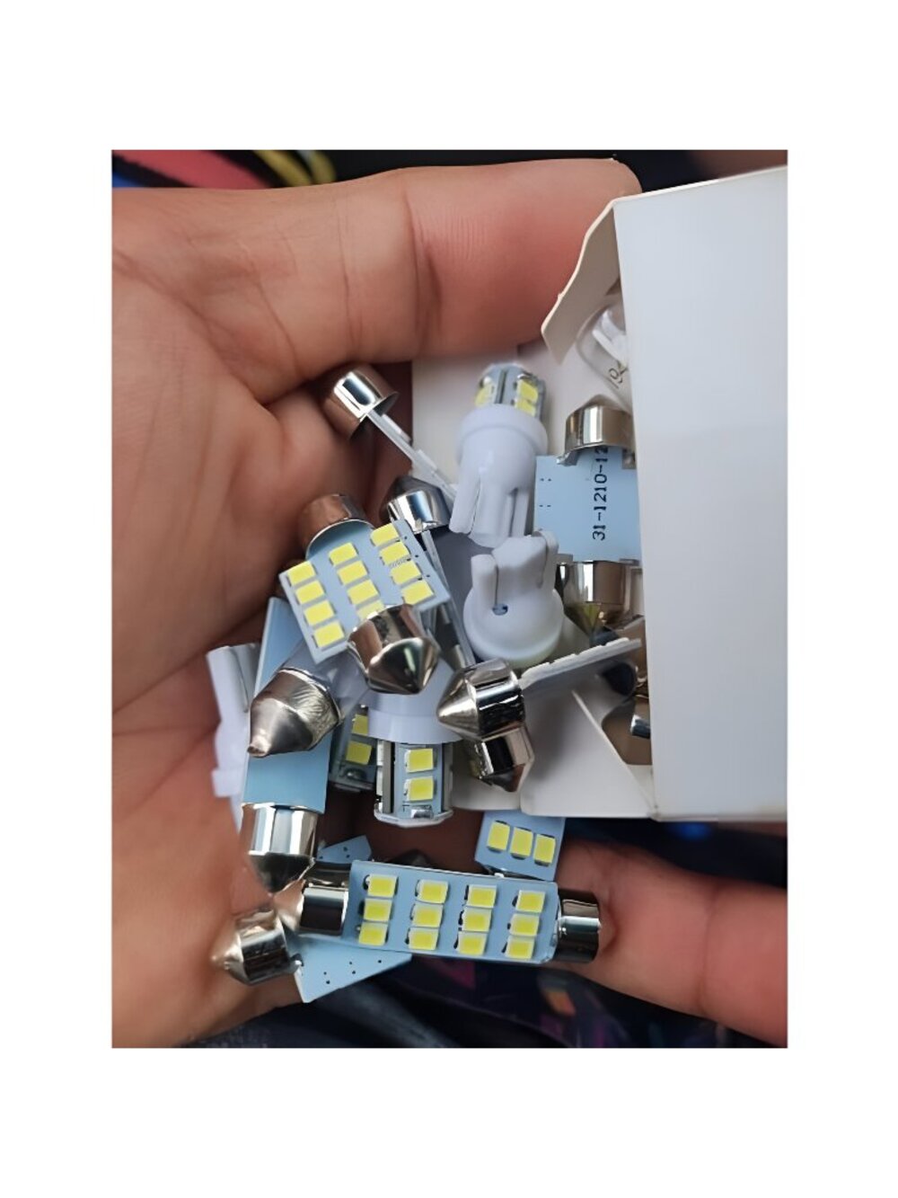 Car Led Bulb, Led Combination Set of 24 Sets, Used for Car Interior/Indoor